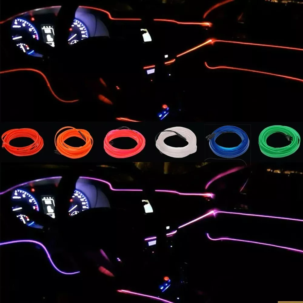 LUCES LED RGB PARA INTERIORES - AUTO™ 🚗